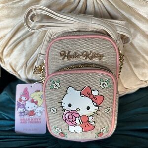 Sanrio Hello Kitty Primark Canvas Crossbody Bag: NWT